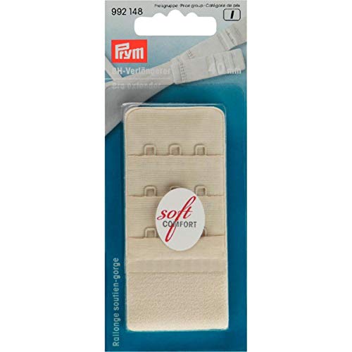 Prym Bra Extender Hooks, White, 1 Stück (1er Pack) von Prym