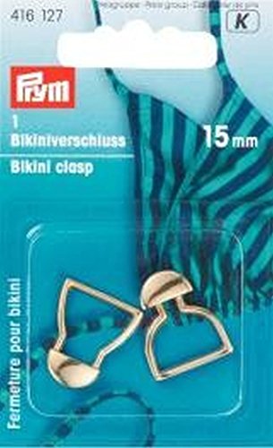 Bikiniverschlüsse ST silberfarbig 15 mm von Prym