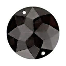 Creativ Decor, rund, Glasoptik, Ø 12mm, 16St, schwarz von Prym