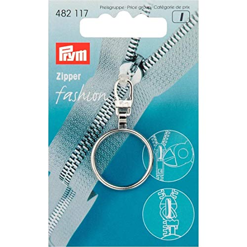 Fashion-Zipper Ring silberfarbig von Prym