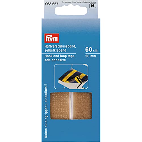 Haftverschlussband selbstkl. 20 mm beige von Prym