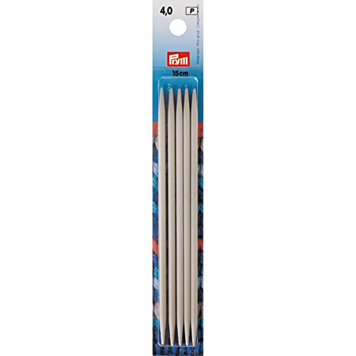 Nadelspiel Strumpfstricknadeln Prym grau Länge 15 cm Stärke 4,0 mm Nadelspiel Strumpfstricknadeln Prym grau Länge 15 cm Stärke 4,0 mm von Prym