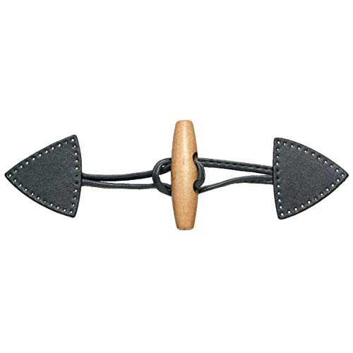 Prym Knebelverschluss, 417716 Anthracite, 15 x 5 cm, anthrazit Prym Knebelverschluss, 417716 Anthracite, 15 x 5 cm, anthrazit von Prym