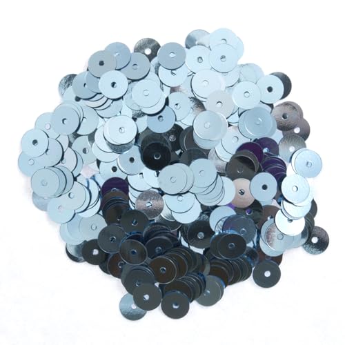 Pailletten flach 6 mm Mittelloch Röhrchen 9 g Farbe 7140 hellblau Pailletten flach 6 mm Mittelloch Röhrchen 9 g Farbe 7140 hellblau von Prym