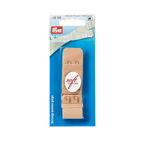 Prym, BH-Extender, Baumwolle, hautfarben, 4,5 x 2 x 0,2 cm Prym, BH-Extender, Baumwolle, hautfarben, 4,5 x 2 x 0,2 cm von Prym