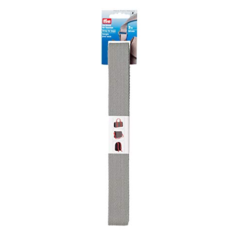 Prym, hellgrau 965187 Gurtband für Taschen, 32 mm / 3 m von Prym