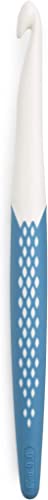 Prym, poolblau 218491 Woll-Häkelnadel Ergonomics, 18 cm, 9,00 mm, Kunststoff, 9,0 mm von Prym