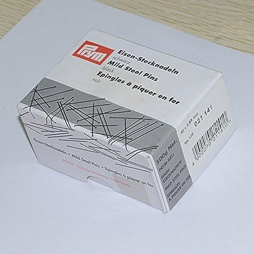 Prym 021141 Stecknadeln, 0,85 x 30mm, schwarz Prym 021141 Stecknadeln, 0,85 x 30mm, schwarz von Prym