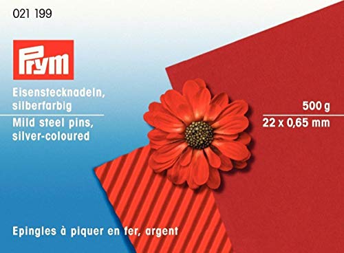 Prym 021199 Stecknadeln, 0,65 x 22mm, silberfarbig Prym 021199 Stecknadeln, 0,65 x 22mm, silberfarbig von Prym