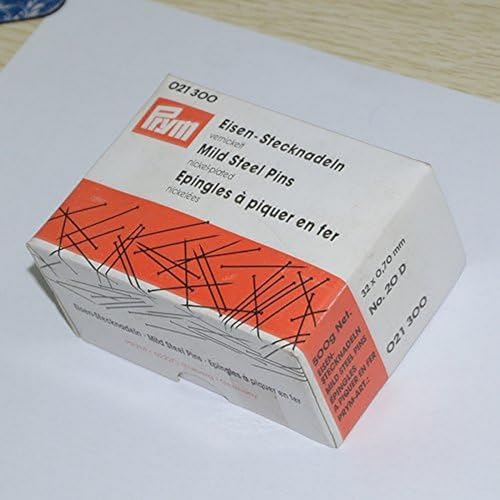 Prym 021300 Stecknadeln, 0,75 x 32mm, silberfarbig Prym 021300 Stecknadeln, 0,75 x 32mm, silberfarbig von Prym