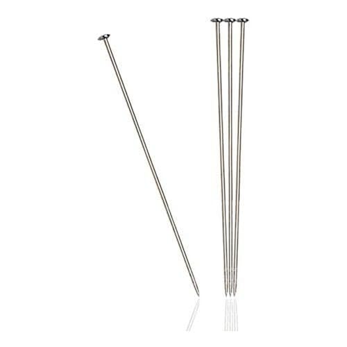 Prym 024192 Stecknadeln, 0,60 x 34mm, silberfarbig, 500g, Kunststoffdose, Stahl, 34 x 0,6mm Prym 024192 Stecknadeln, 0,60 x 34mm, silberfarbig, 500g, Kunststoffdose, Stahl, 34 x 0,6mm von Prym