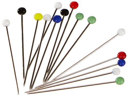 Prym 029157 Glaskopfnadeln, 0,60 x 30mm, bunt, 100g Prym 029157 Glaskopfnadeln, 0,60 x 30mm, bunt, 100g von Prym