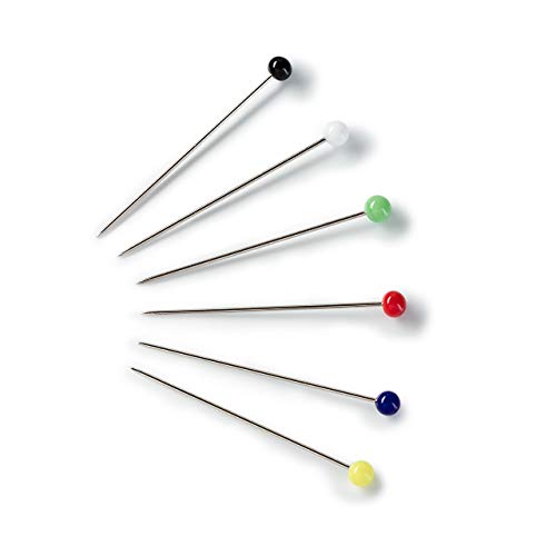 Prym 029209 Glaskopfnadeln, 0,80 x 48mm, weiß, 300g, Stahl, 48 x 0,8mm, 48 x 0,80mm Prym 029209 Glaskopfnadeln, 0,80 x 48mm, weiß, 300g, Stahl, 48 x 0,8mm, 48 x 0,80mm von Prym