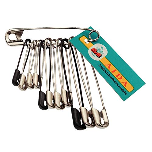 Prym 085288 Sicherheitsnadeln ST 27/38/50 mm silberfarbig/schwarz Prym 085288 Sicherheitsnadeln ST 27/38/50 mm silberfarbig/schwarz von Prym