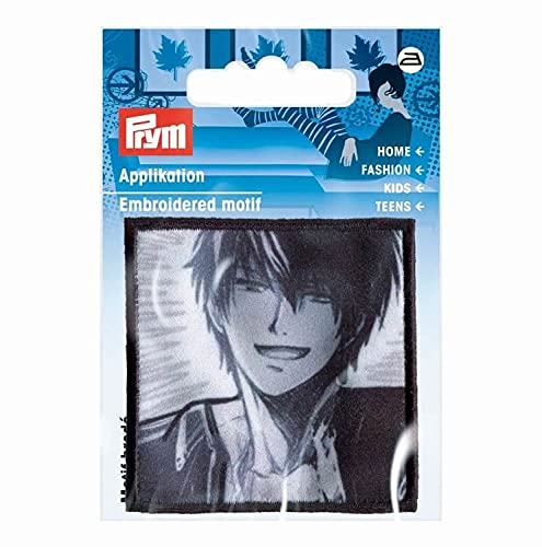 Prym 0926087 Applikation, black/white, 55 mm x 55 mm von Prym