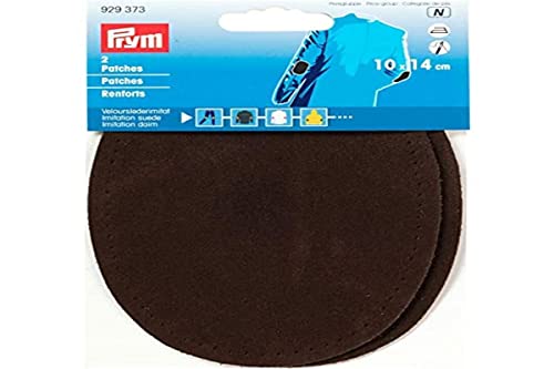 Prym Wildlederimitat zum Aufbügeln/Aufnähen 14x10cm Dunkelbraun, Wildleder Leder, braun, 2 Prym Wildlederimitat zum Aufbügeln/Aufnähen 14x10cm Dunkelbraun, Wildleder Leder, braun, 2 von Prym