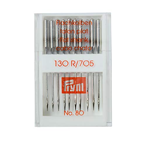 Prym 151543 Nähmaschinennadeln 130/705 Standard, 80, silberfarbig, No Prym 151543 Nähmaschinennadeln 130/705 Standard, 80, silberfarbig, No von Prym