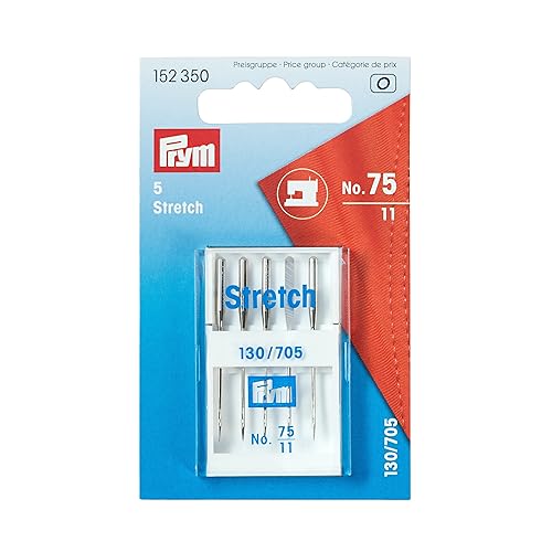 Prym 152350 Nähmaschinennadeln 130/705 Stretch, 75 von Prym