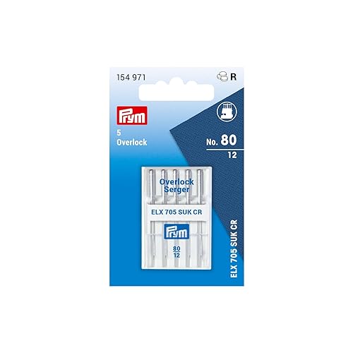 Prym 154971 Nähmaschinennadeln Overlock ELx705 SUK CF 80 Prym 154971 Nähmaschinennadeln Overlock ELx705 SUK CF 80 von Prym