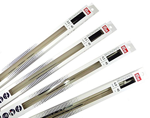 Prym 190413 Jackenstricknadeln Ergonomics 40 cm 10,00 mm von Prym