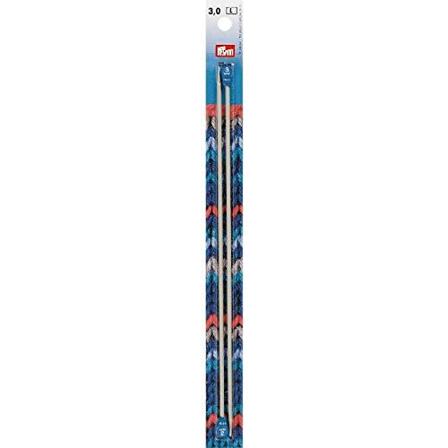 Prym 191424 Jackenstricknadeln ALU 25 cm 3,00 mm grau Prym 191424 Jackenstricknadeln ALU 25 cm 3,00 mm grau von Prym