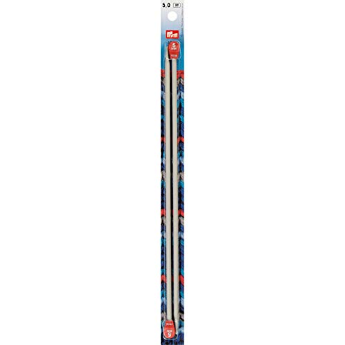 Prym 191456 Jackenstricknadeln ALU 30 cm 5,00 mm grau von Prym