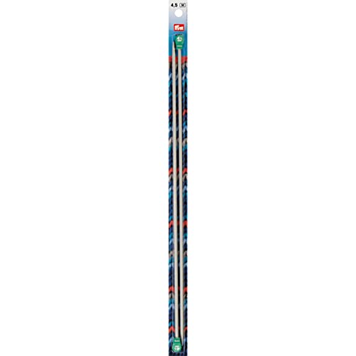 Prym 191477 Jackenstricknadeln ALU 40 cm 4,50 mm grau von Prym