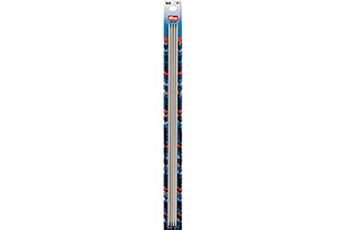 Prym 191551 Strumpfstricknadeln ALU 40 cm 3,00 mm grau Strumpfstricknadel, Aluminium, 3 mm von Prym