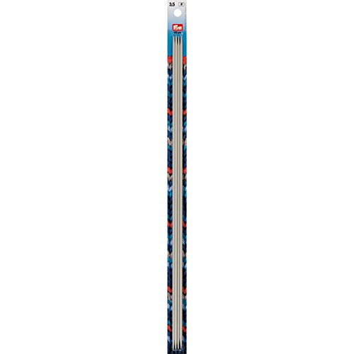 Prym 191552 Strumpfstricknadeln ALU 40 cm 3,50 mm grau Strumpfstricknadel, Aluminium, 3,5 mm Prym 191552 Strumpfstricknadeln ALU 40 cm 3,50 mm grau Strumpfstricknadel, Aluminium, 3,5 mm von Prym