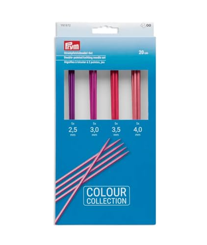 Prym 191972 Strumpfstricknadel-Set ALU, farbig 2,5-4/20 Prym 191972 Strumpfstricknadel-Set ALU, farbig 2,5-4/20 von Prym