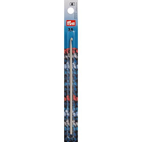 Prym 195138 Woll-Häkelnadel ohne Griff, Aluminium, 14 cm, 3,50 mm, grau, 3,5 mm Prym 195138 Woll-Häkelnadel ohne Griff, Aluminium, 14 cm, 3,50 mm, grau, 3,5 mm von Prym