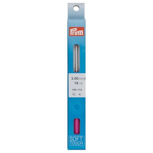 Prym 195174 Häkelnadel, Silber, 15 cm x 3 mm Prym 195174 Häkelnadel, Silber, 15 cm x 3 mm von Prym