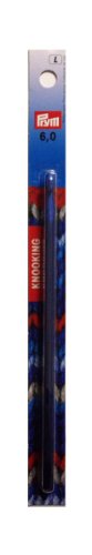 Prym 195908 Knooking Nadel ALU 6,00 mm, blau Prym 195908 Knooking Nadel ALU 6,00 mm, blau von Prym