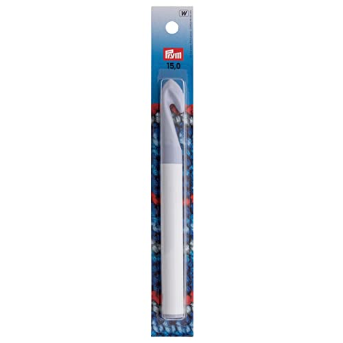 Prym 218,506 218506 Häkelnadeln, Plastic, Grey, 17 cm Länge x 15 mm Stärke von Prym