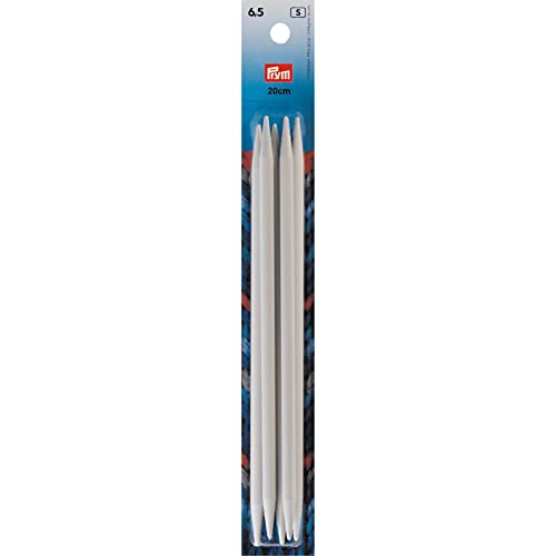 Prym 218646 Strumpfstricknadeln KST 20 cm 6,50 mm grau Strumpfstricknadel, Kunststoff, 6,5 mm Prym 218646 Strumpfstricknadeln KST 20 cm 6,50 mm grau Strumpfstricknadel, Kunststoff, 6,5 mm von Prym