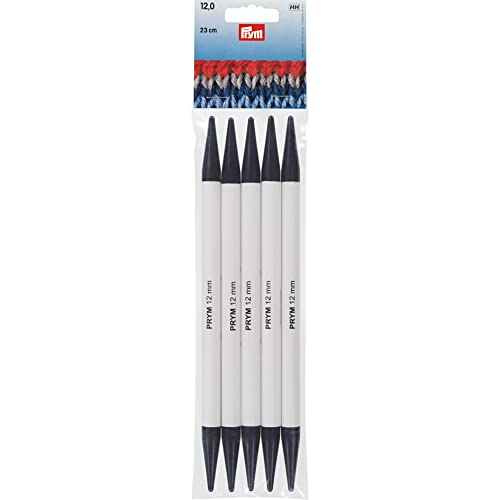 Prym 218654 Strumpfstricknadeln KST 23 cm 12,00 mm grau Strumpfstricknadel, Kunststoff, 12 mm, 12,0 mm Prym 218654 Strumpfstricknadeln KST 23 cm 12,00 mm grau Strumpfstricknadel, Kunststoff, 12 mm, 12,0 mm von Prym