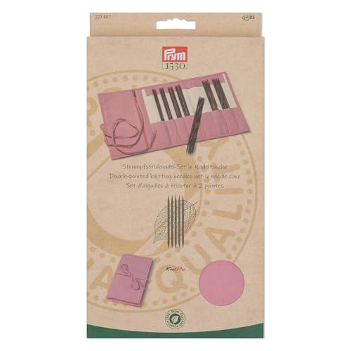 Prym 223807 Strumpfstricknadel Set Natural rose 2-4,5 von Prym