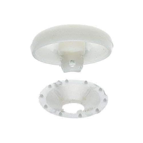 Prym 323246-1 Cover Buttons, Plastic, weiß, 100pc Prym 323246-1 Cover Buttons, Plastic, weiß, 100pc von Prym