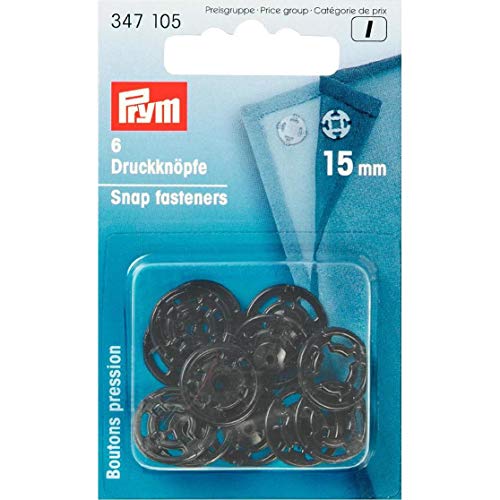 Prym 347.105 Annäh-Druckknopf, Weiß, Einheits Größe Prym 347.105 Annäh-Druckknopf, Weiß, Einheits Größe von Prym