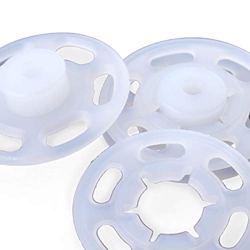 Prym 347113 Annäh-Druckknöpfe rund KST 7 mm transparent Prym 347113 Annäh-Druckknöpfe rund KST 7 mm transparent von Prym