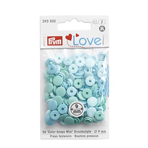 Prym 393.502 Fasteners, Polyoxymethylen: 100%, Mint, Einheitsgröße Prym 393.502 Fasteners, Polyoxymethylen: 100%, Mint, Einheitsgröße von Prym