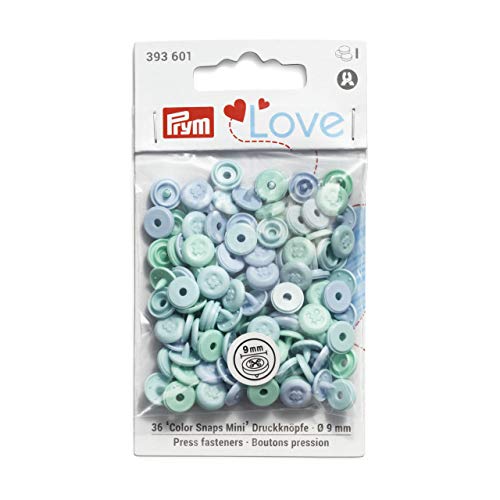 Prym 393601 Prym Love Color Snaps Mini Annähoptik hellblau von Prym