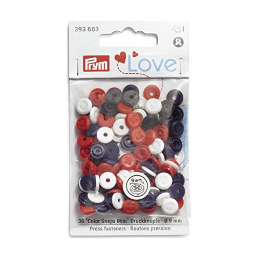 Prym 393603 Prym Love Color Snaps Mini Annähoptik r/w/m Prym 393603 Prym Love Color Snaps Mini Annähoptik r/w/m von Prym