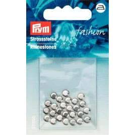 Prym 403712 lose rund aufbügelbar 5 mm silberfarbig Strasssteine, Silber, Ø, 26 Stück Prym 403712 lose rund aufbügelbar 5 mm silberfarbig Strasssteine, Silber, Ø, 26 Stück von Prym