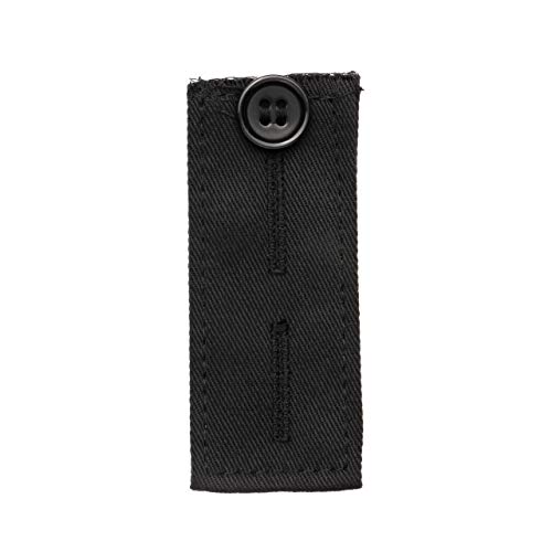 Prym 417610 Knopf schwarz 80 x 35 mm Bunderweiterung, Baumwolle Prym 417610 Knopf schwarz 80 x 35 mm Bunderweiterung, Baumwolle von Prym