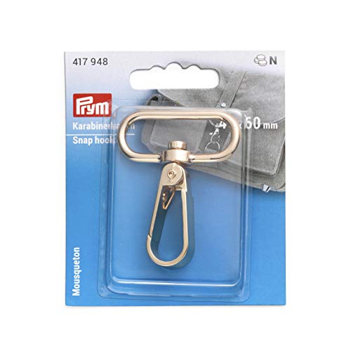 Prym 417948 40 x 60 mm New Gold Karabinerhaken, Zinklegierung Prym 417948 40 x 60 mm New Gold Karabinerhaken, Zinklegierung von Prym