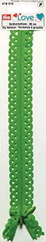 Prym 418.414 Zipper, Polyester, Green, 40 cm von Prym