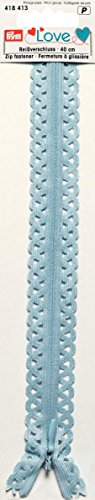 Prym 418413 Prym Love Reißverschluss S11 Deko 40cm hellblau Prym 418413 Prym Love Reißverschluss S11 Deko 40cm hellblau von Prym