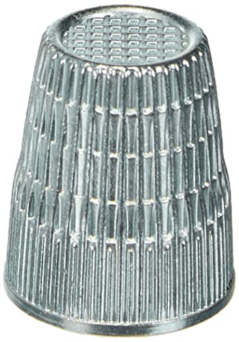 Prym 431862 Fingerhut ZDG 16,0 mm silberfarbig, Die-Cast Zinc, Silber, 16 mm, 1 Stück Prym 431862 Fingerhut ZDG 16,0 mm silberfarbig, Die-Cast Zinc, Silber, 16 mm, 1 Stück von Prym