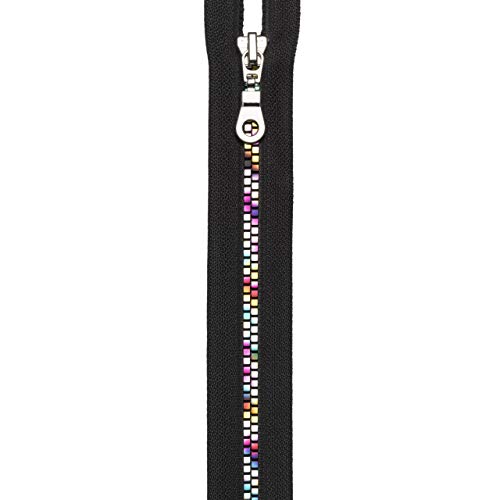 Prym 468702 Reißverschluss S14 teilbar 70 cm schwarz/Regenbogen Prym 468702 Reißverschluss S14 teilbar 70 cm schwarz/Regenbogen von Prym